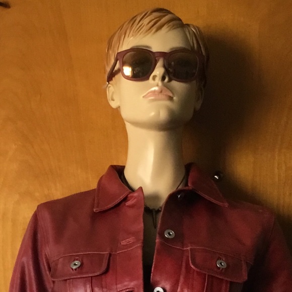 Gucci Mirrored Bordeaux Super Cool Sunglasses